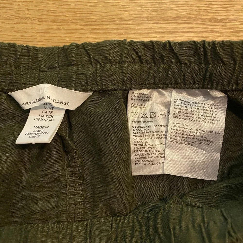 H&M linen blend